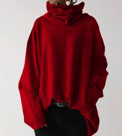 VERENA - OVERSIZED TURTLENECK SWEATSHIRT 5