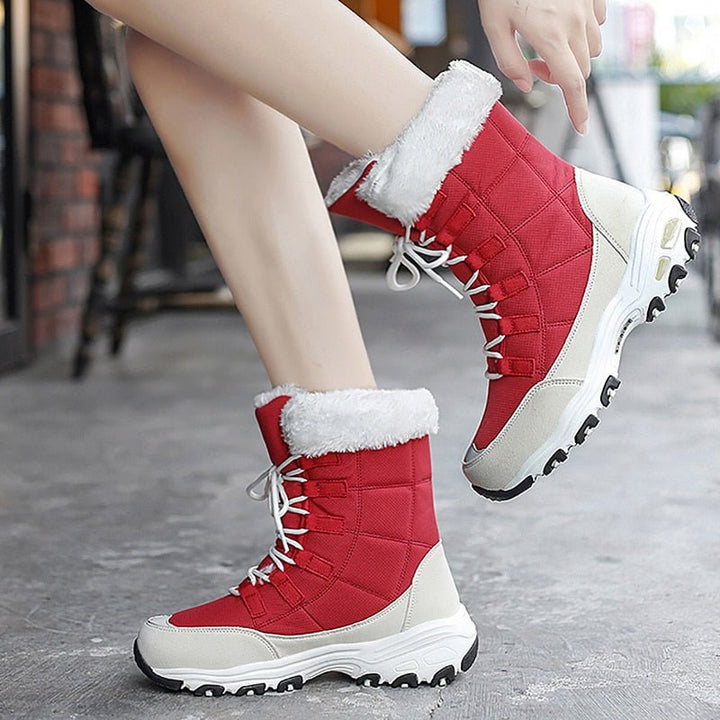 VICTOIRE | WOMEN'S SNOW BOOTS WINTER FUR LINED WATERPROOF 10