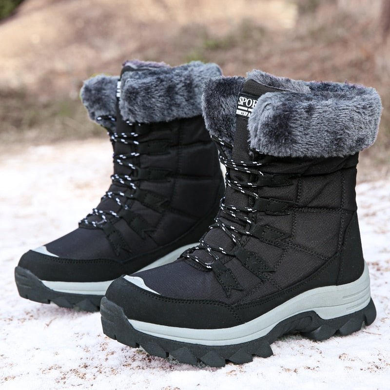 VICTOIRE | WOMEN'S SNOW BOOTS WINTER FUR LINED WATERPROOF 3