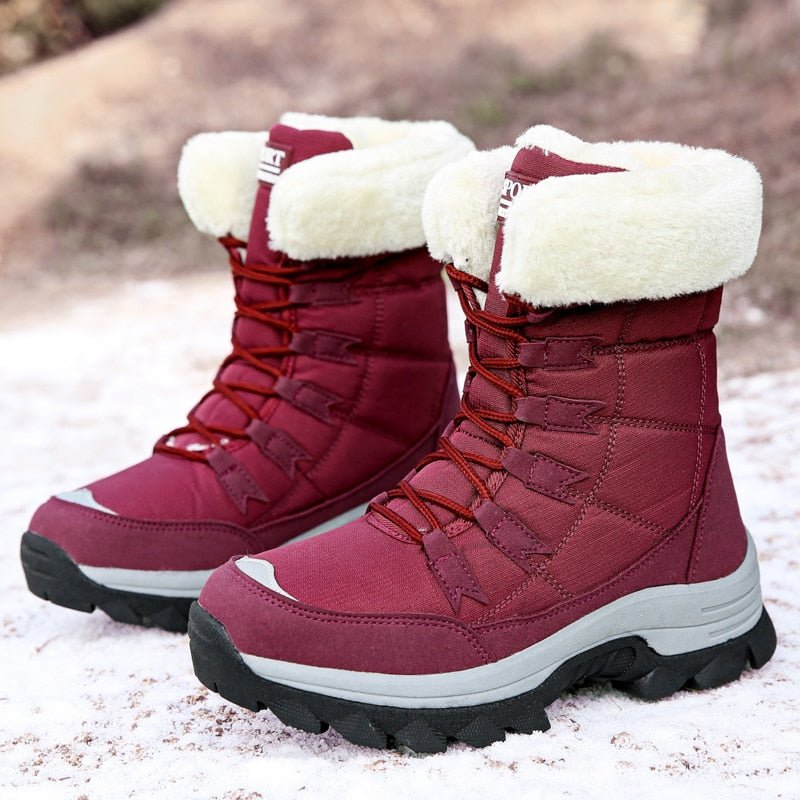 VICTOIRE | WOMEN'S SNOW BOOTS WINTER FUR LINED WATERPROOF 6