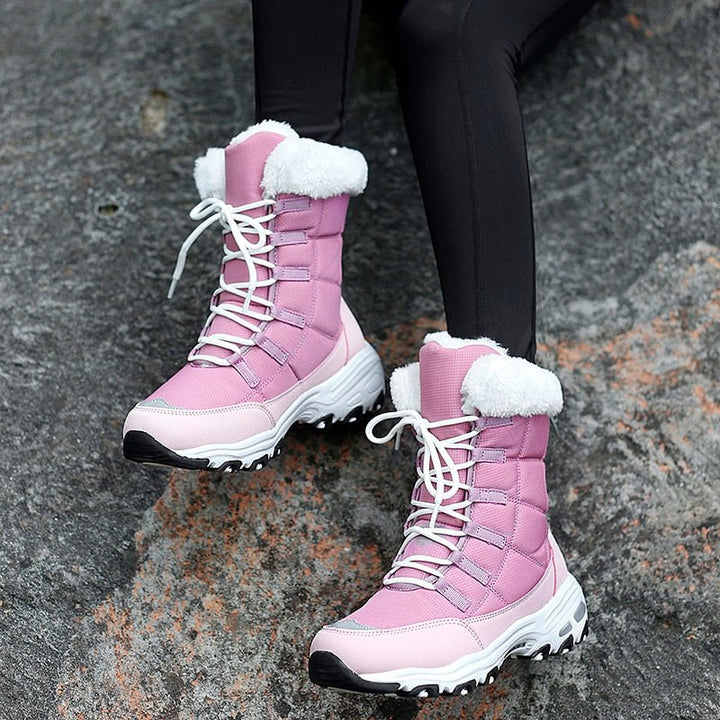 VICTOIRE | WOMEN'S SNOW BOOTS WINTER FUR LINED WATERPROOF 8