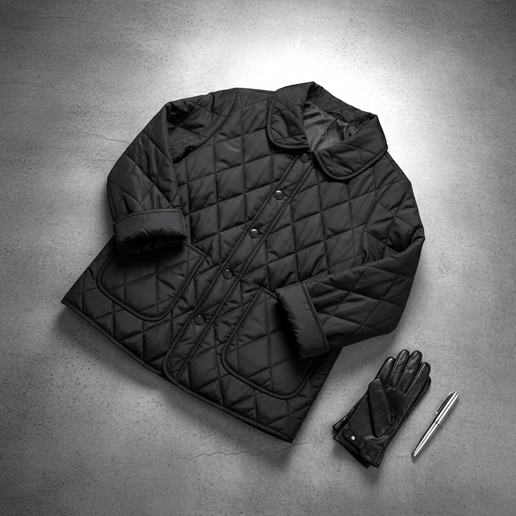 VIOLAINE | WOMEN'S QUILTED BUTTON UP BARN JACKET 5