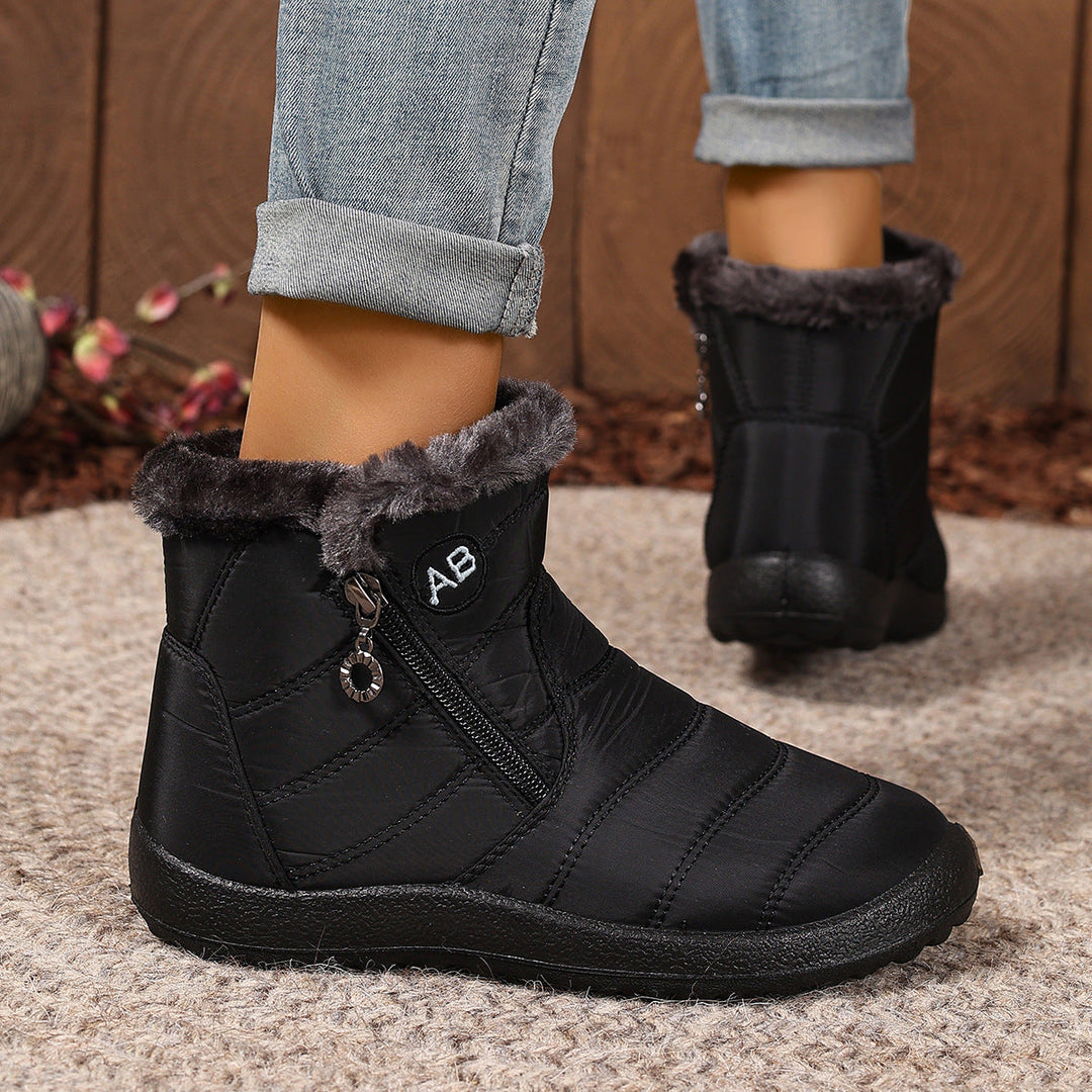 VIOLETTE | WOMEN'S ORTHOPEDIC FUR LINED ANKLE BOOTS WINTER WATERPROOF 1