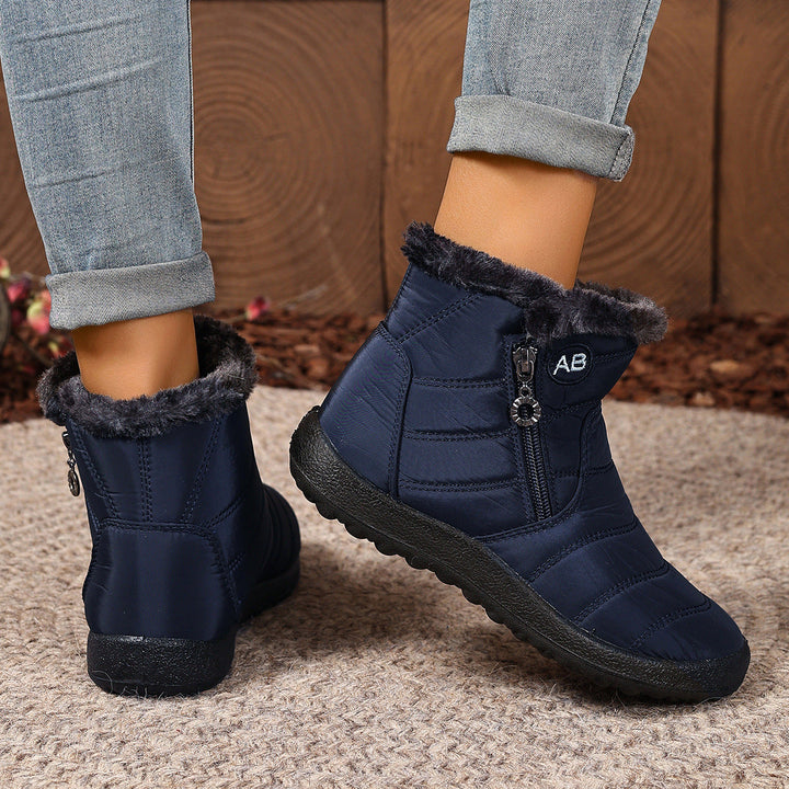 VIOLETTE | WOMEN'S ORTHOPEDIC FUR LINED ANKLE BOOTS WINTER WATERPROOF 2