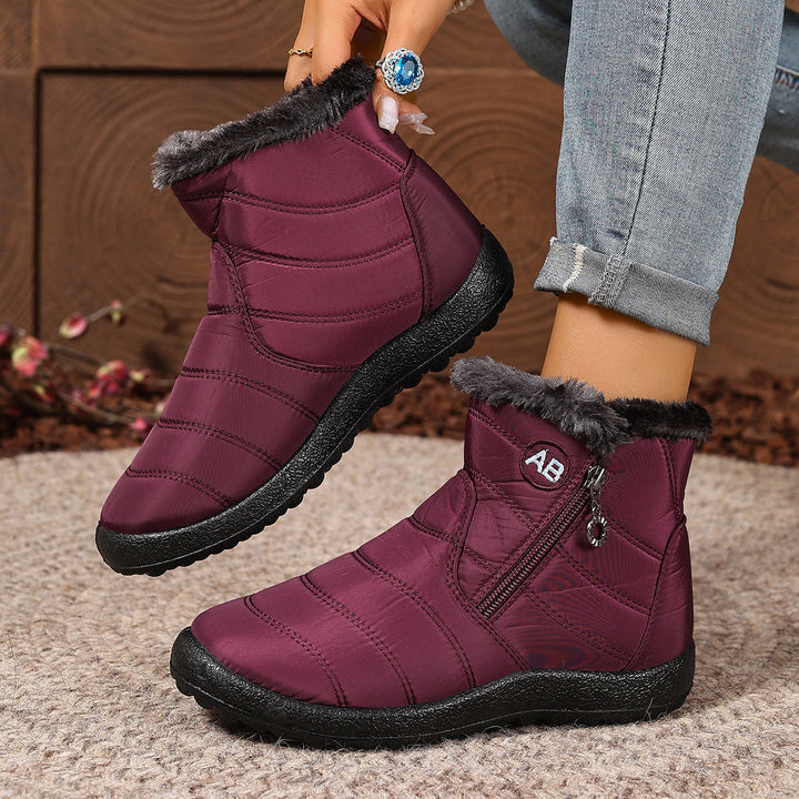 VIOLETTE | WOMEN'S ORTHOPEDIC FUR LINED ANKLE BOOTS WINTER WATERPROOF 3