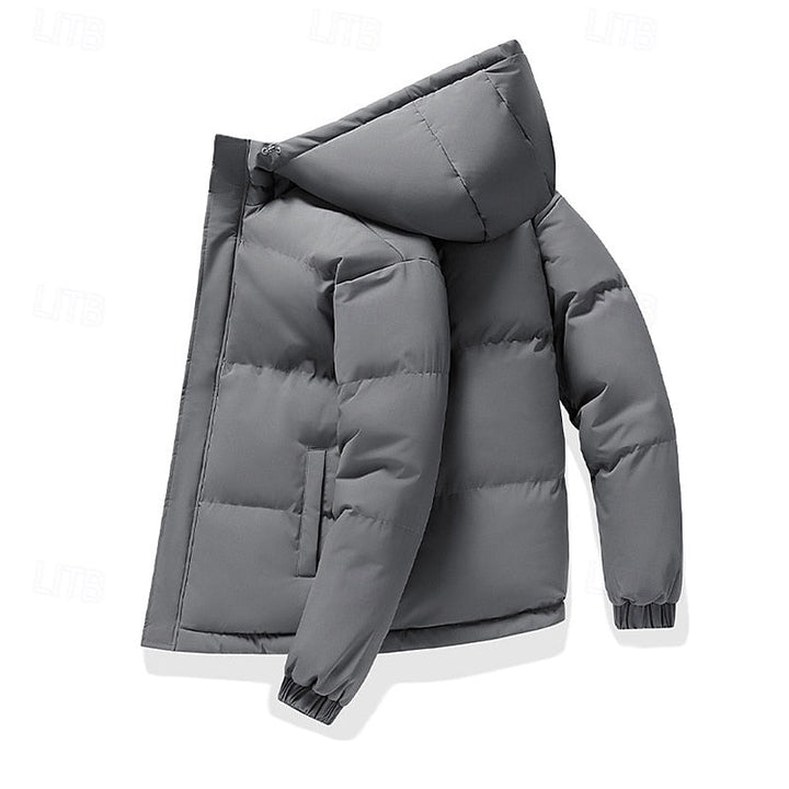 WHITAKER | MEN'S HOODED QUILTED DOWN PUFFER JACKET 8