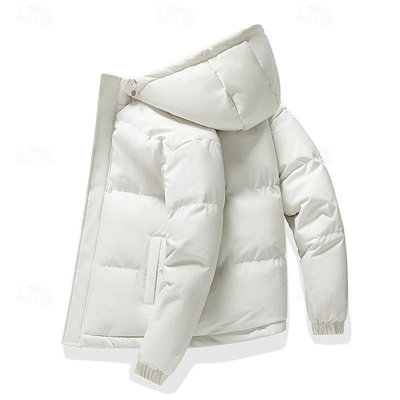 WHITAKER | MEN'S HOODED QUILTED DOWN PUFFER JACKET 9