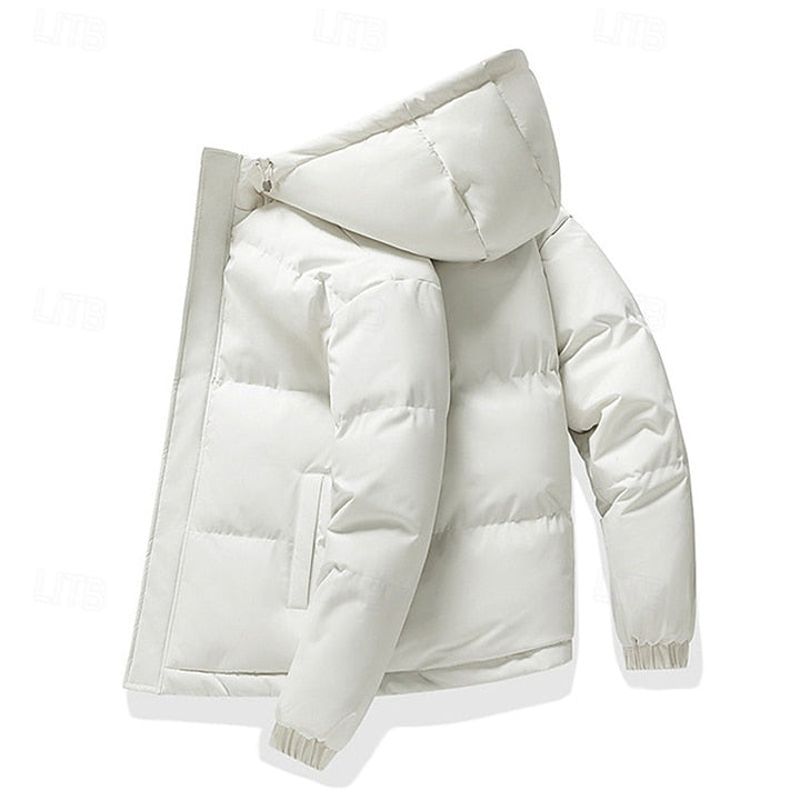 WHITAKER | MEN'S HOODED QUILTED DOWN PUFFER JACKET 9
