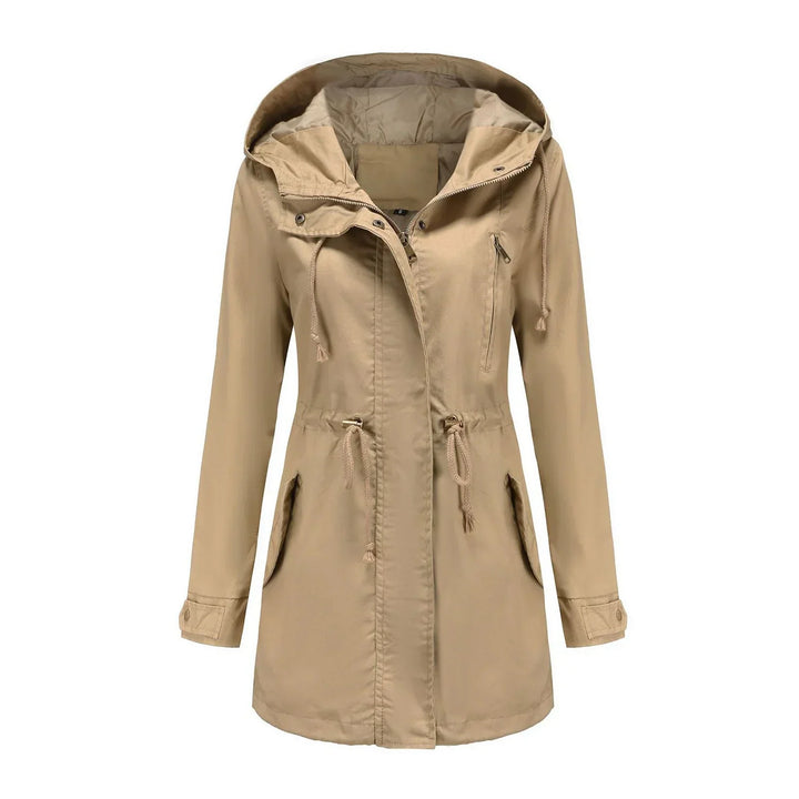 WILLA - DRAWCORD HOODED RAIN PARKA 1