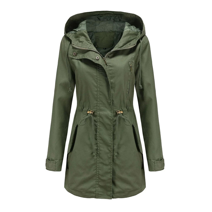 WILLA - DRAWCORD HOODED RAIN PARKA 2