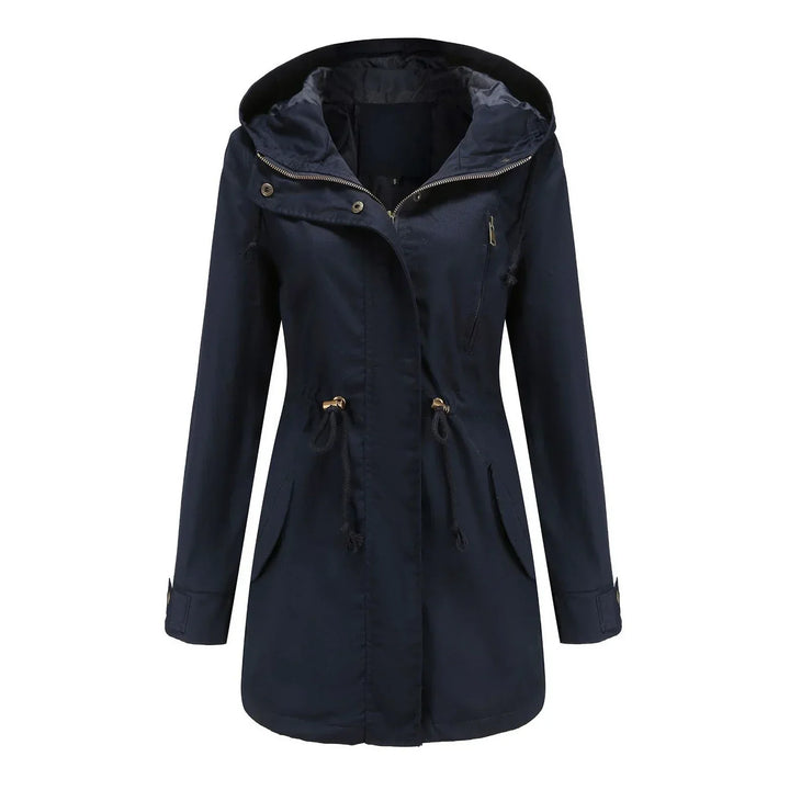 WILLA - DRAWCORD HOODED RAIN PARKA 3