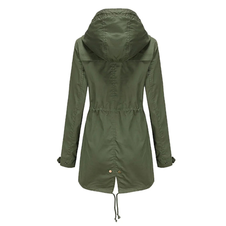 WILLA - DRAWCORD HOODED RAIN PARKA 5