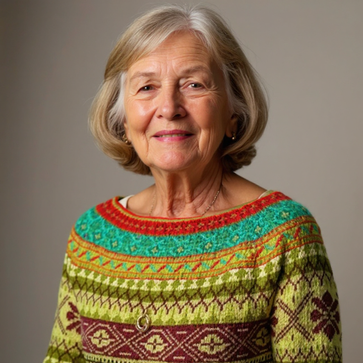 WILLOW | WOMEN'S FAIR ISLE SWEATER PATTERNED CHRISTMAS WOOL PULLOVER 4