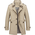 Winston | Men's Cotton Business Trench Coat