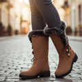 Ysaline | Women's Faux Fur Lined Snow Boots